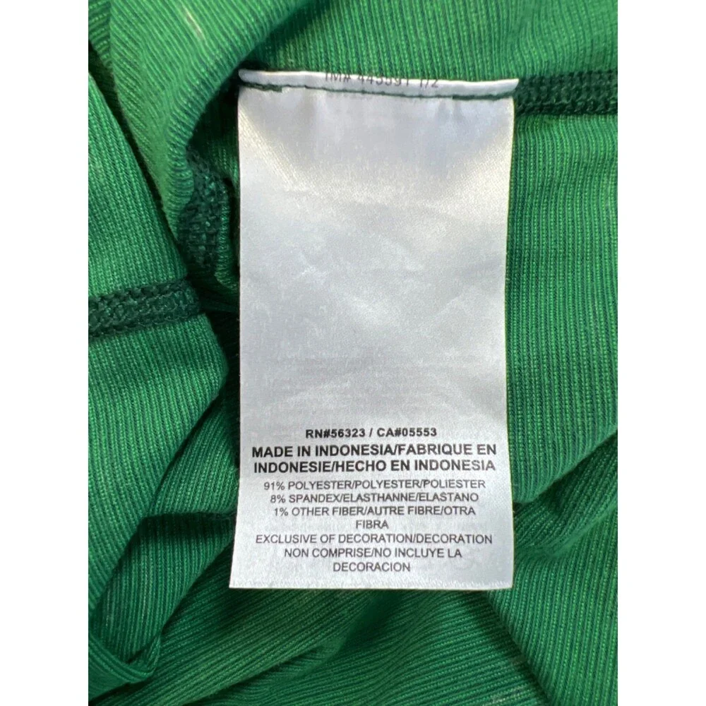 Nike Women's Green Michigan State University Long Sleeve Quarter Zip Jacket - XL